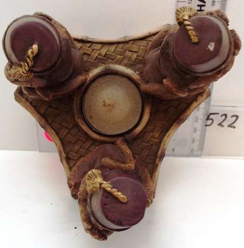 Blackamoor Incence Burner. Hear, See, Speak no evil!!!