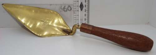 Gold Plated Ceremonial Trowel!!! WoW!!!