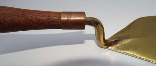 Gold Plated Ceremonial Trowel!!! WoW!!!