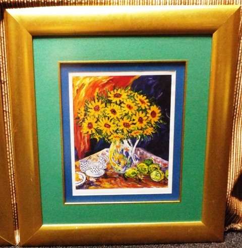 NICE FRAMED PORTCHIE PRINT