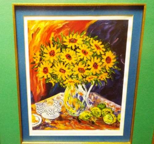 NICE FRAMED PORTCHIE PRINT