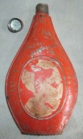 Antique Black Powder Bottle