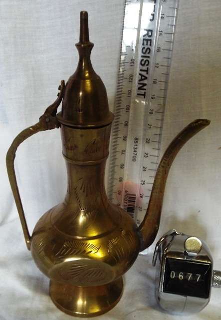 VINTAGE COPPER KETTLE ORNAMENT