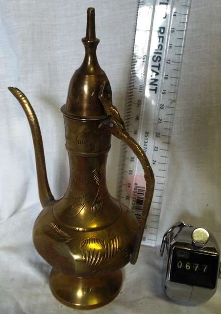 VINTAGE COPPER KETTLE ORNAMENT