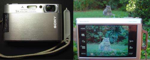 Sony DSC-T200 8MP/5x digital camera + 2GB + case NO RESERVE