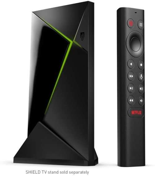 NVIDIA SHIELD Android TV Pro 4K HDR Streaming Media Player, High Performance, Dolby Vision, 3GB RAM