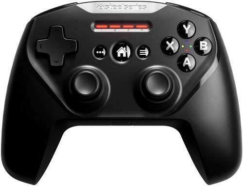 SteelSeries Nimbus+ Bluetooth Mobile Gaming Controller with iPhone Mount, 50+ Hour Battery Life, App
