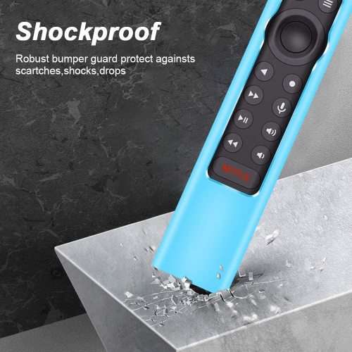 Silicone Protective Cover Case for NVIDIA Shield TV Pro/4K HDR Remote Controller,Remote Case Holder