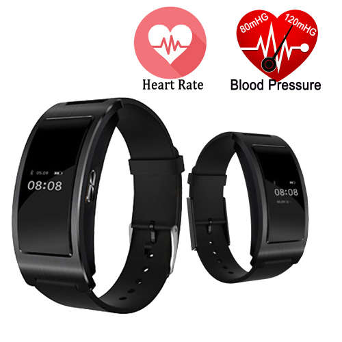 "LOCAL STOCK" CK11 Bluetooth Blood Pressure & Heart Rate Monitor Smart Wristband -Gold