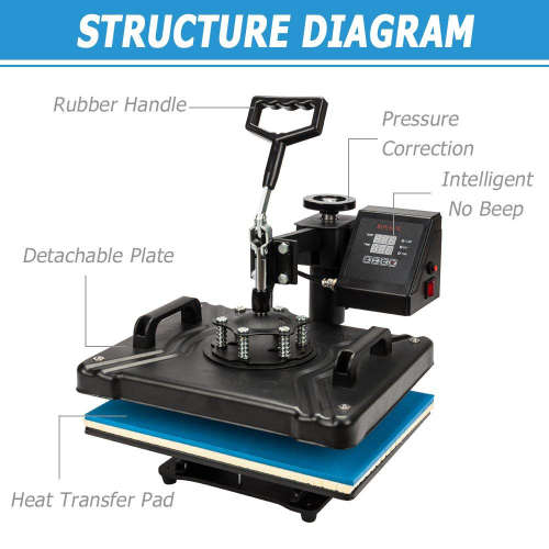 30*38CM 5 in 1 Combo Heat Press