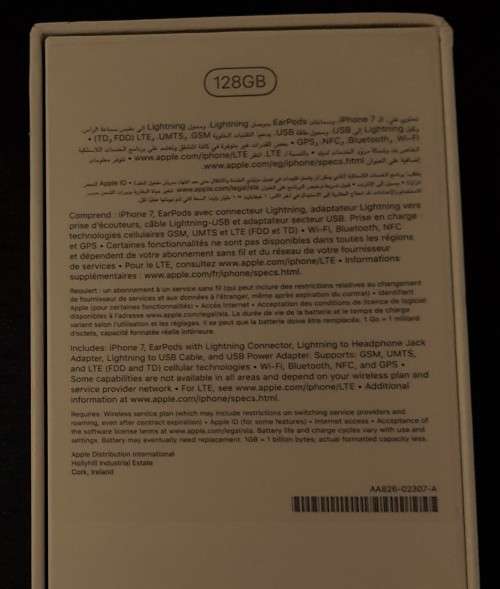 Apple iPhone 7 / 128GB / Silver