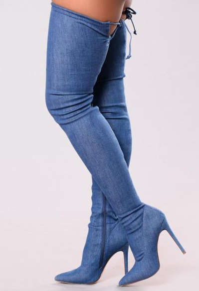 Ladies thigh High Boot