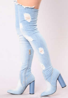 Nivia Boot - Light Denim