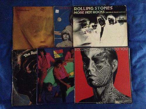 ROLLING STONES LP's x 6
