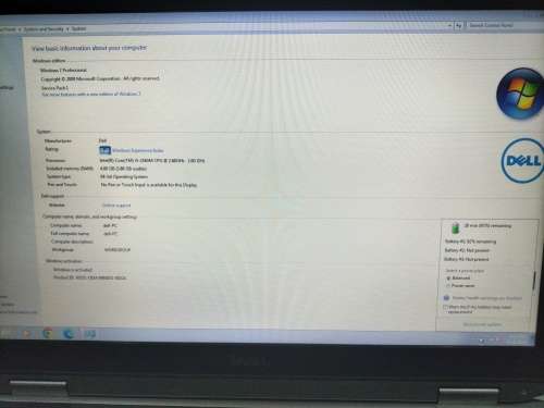 *DELL LATITUDE E6520 i5 / 4GB RAM / 500GB HD / 15.6` BUSINESS EDITION