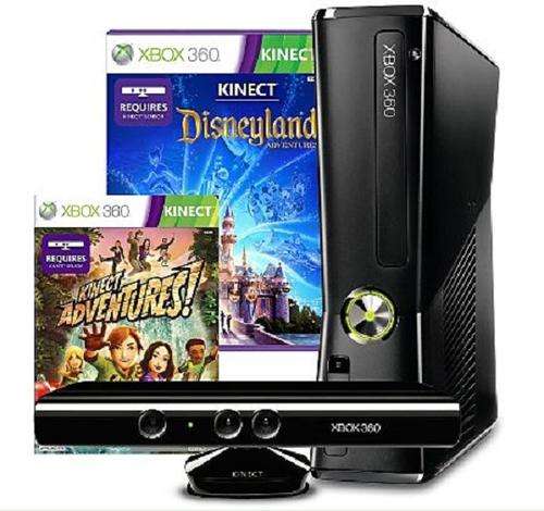 Xbox 360 + KInect + controller + 2 games new in box