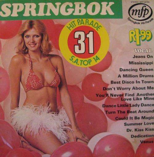 Springbok Hit Parade -31 LP Record