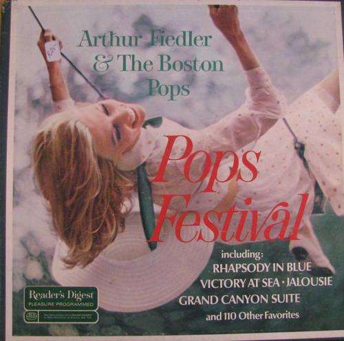 Arthur Fiedler & The Boston Pops 10 LP Box set -Readers Digest VG+