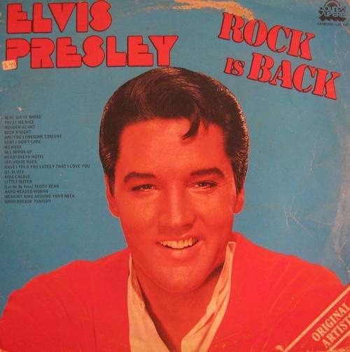 Elvis Presley - Rock is Back LP Record