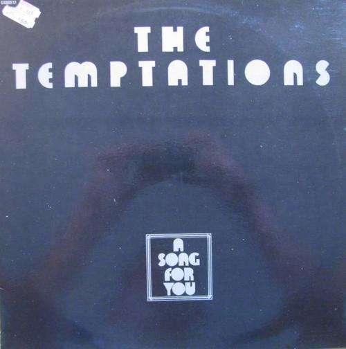 The Temptations - A song for you LP Record