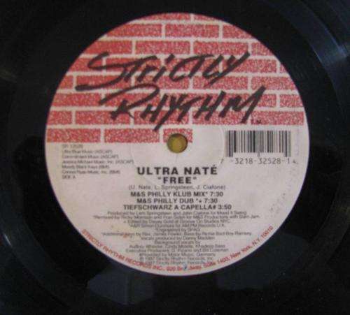 Ultra Nate -Free - 33RPM Maxi Single 12"