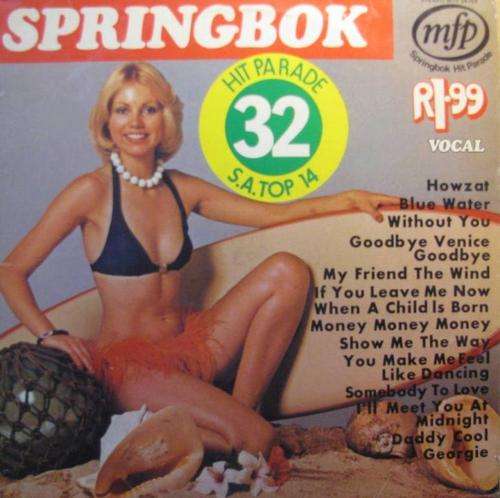 Springbok Hit Parade vol 32 Lp record