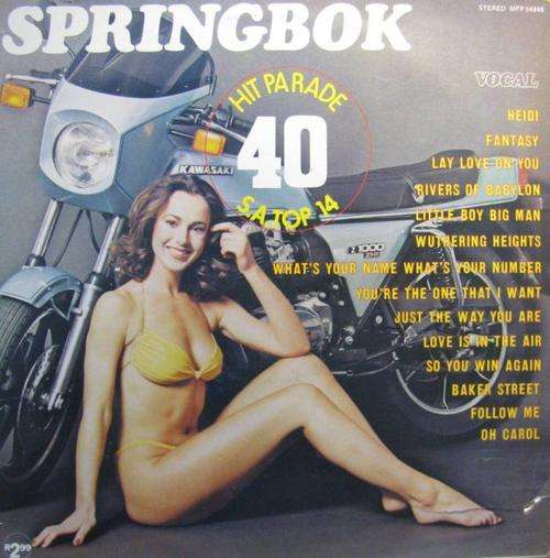 Springbok Hit Parade vol 40 Lp record