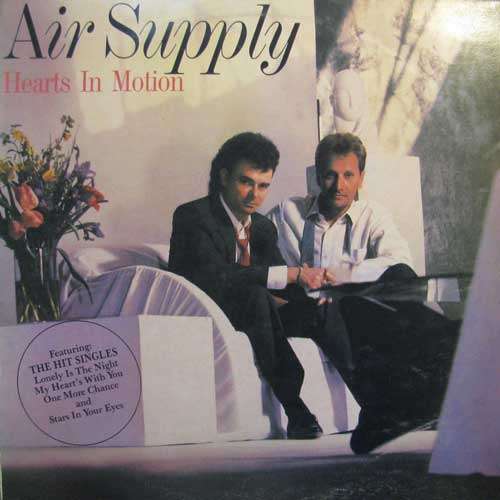Air Supply - Hearts in Motion - VG LP Record