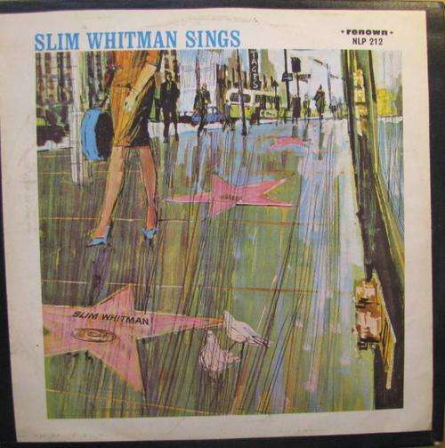 Slim Whitman Sings Lp record