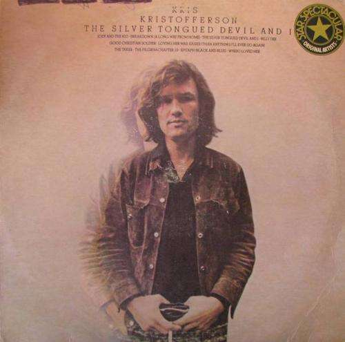 Kris Kristofferson - The silver tongued devil LP Record
