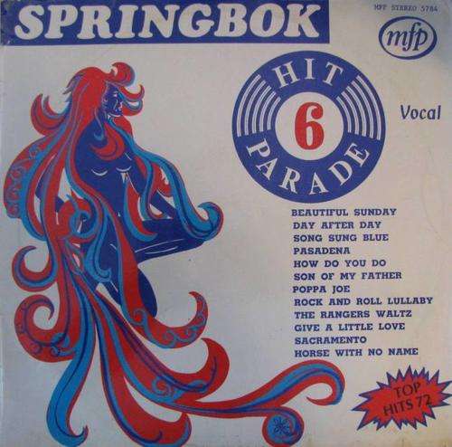 Springbok Hit Parade vol 6 - VG LP Record