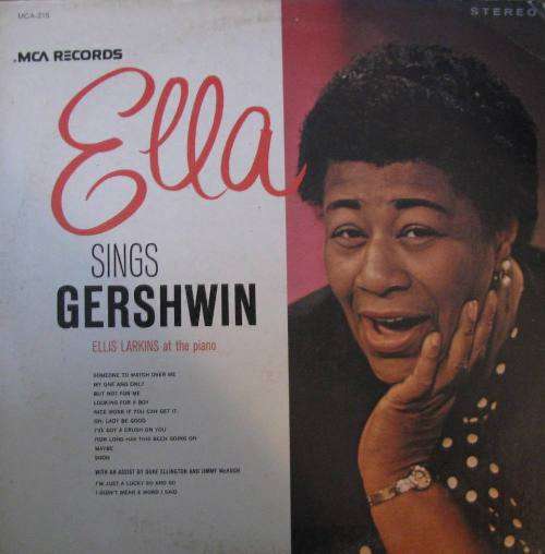 Ella Fitzgerald - Sings Gershwin - US MCA215 LP Record