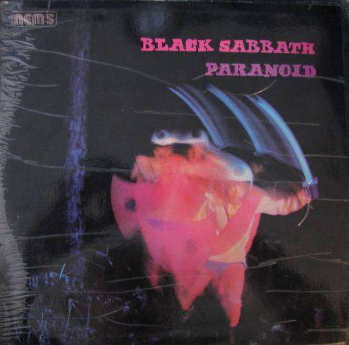 Black Sabbath - Paranoid -VG LP Record
