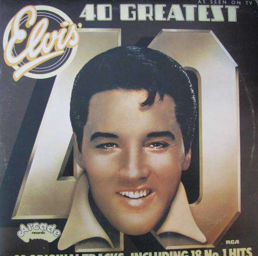 Elvis Presley - 40 Greatest- Double LP Record