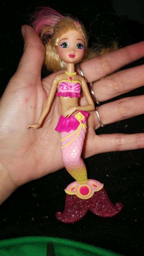 Small Mattel Barbie Mermaid Doll