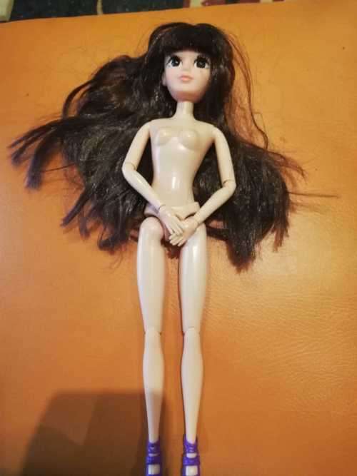 Fully Articulated Asian Doll  with rooted lashes