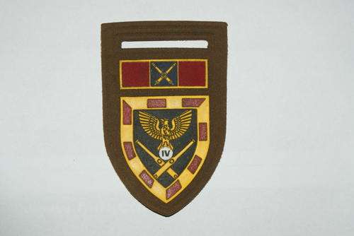 4 Field Artiliry Regiment Shoulder Flash