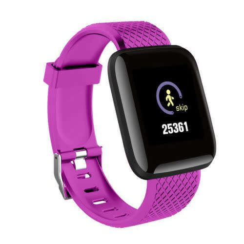 Bluetooth Fitness smart watch - (Colour Dark Pink only)