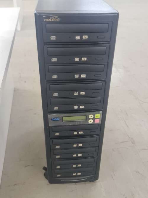 10 tray dvd duplicater.