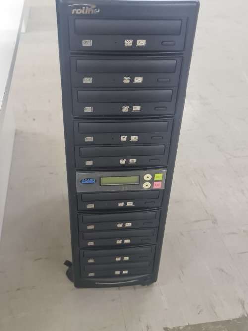 10 tray dvd duplicater.