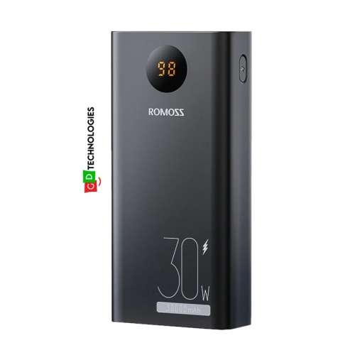 Romoss Power Bank Zeus 30000mAh 30w BK