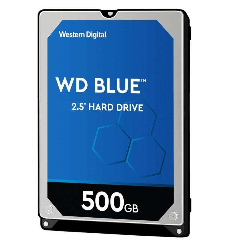 Western Digital Blue 500GB 2.5` SATA DRIVE (NO PACKAGING)