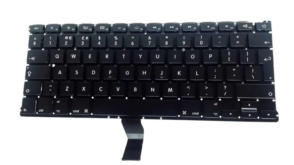 A1369 Keyboard (UK Layout) for Apple MacBook Air 13 inch A1369 (Late 2010-Mid 2011) A1466 (Mid 2012