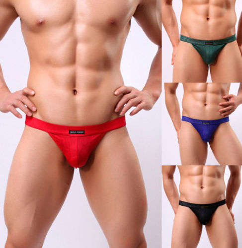 Sexy Men Thong Underwear G-String Briefs (35"-38")