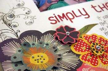 Mini Refill Scrapbook Collection with great items included (Bright, Bold and Beautiful)