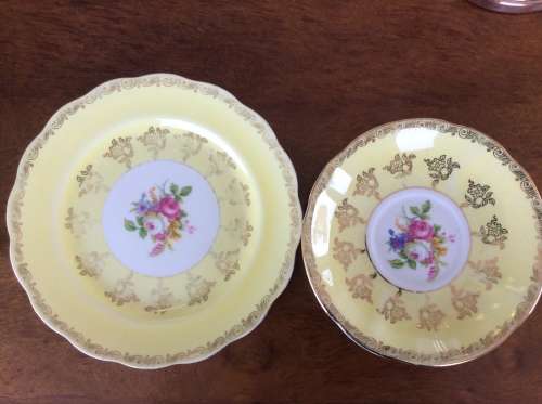 DELIGHTFUL- ROYAL STANDARD YELLOW/FLORAL TRIO
