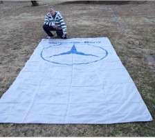 Gigantic 4x2m Mercedes Benz Flag