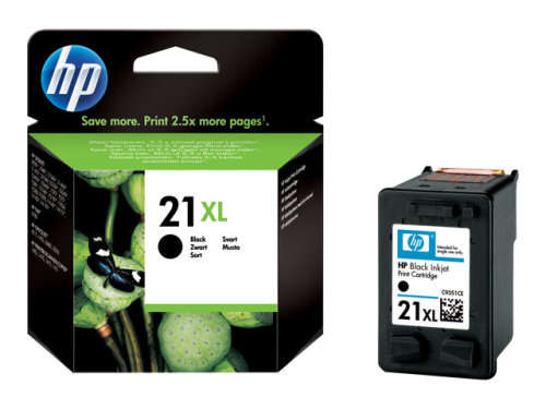 HP # 21XL BLACK INK CARTRIDGE