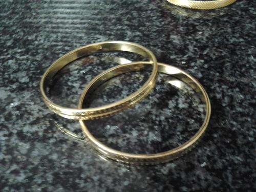 Touch of gold 65 mm bangles