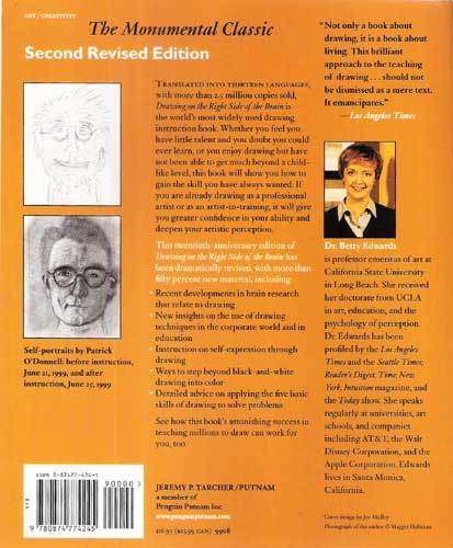 DRAWING ON THE RIGHT SIDE OF THE BRAIN -- Betty Edwards